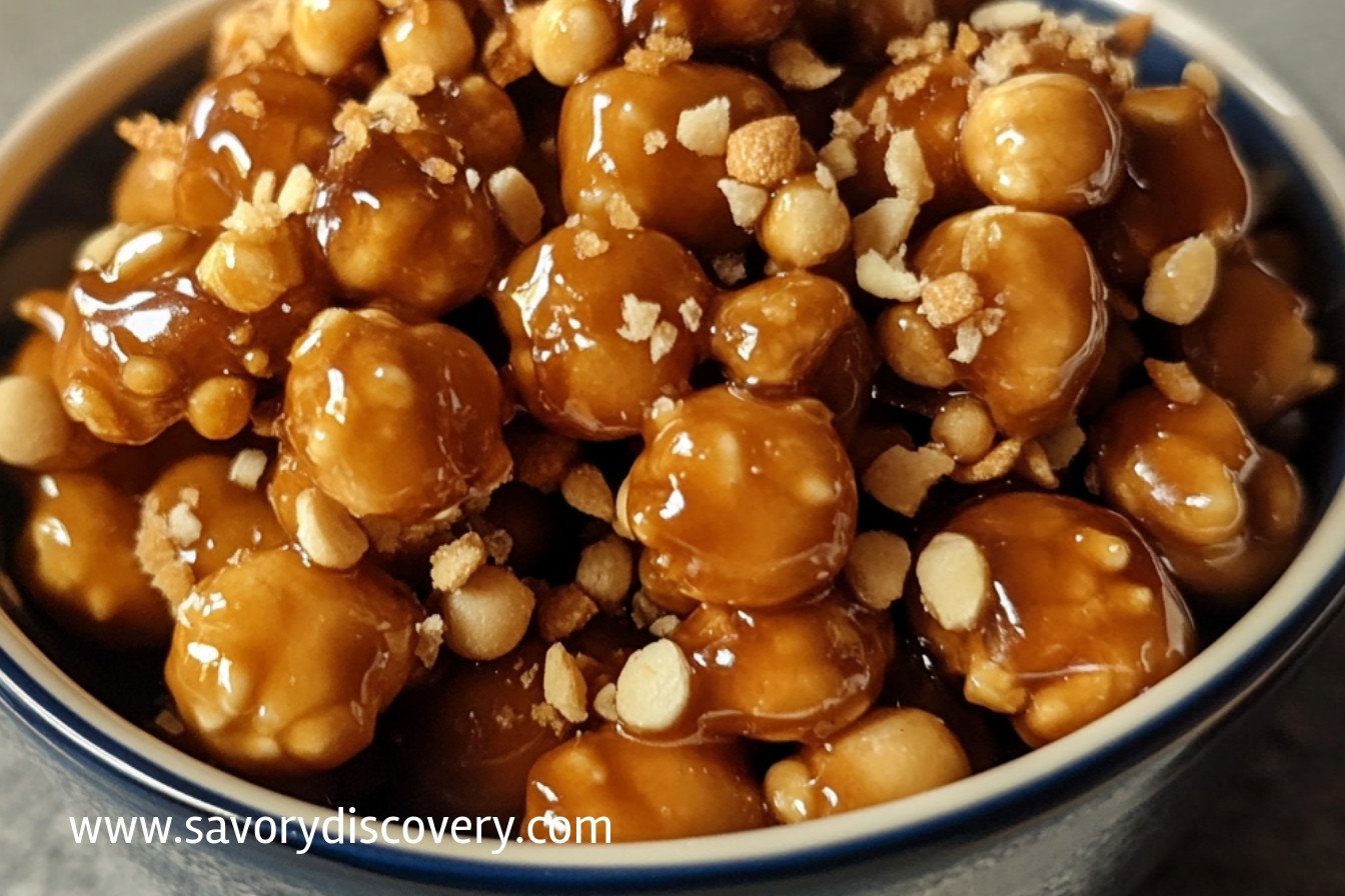 Caramel Popped Lotus Seeds
