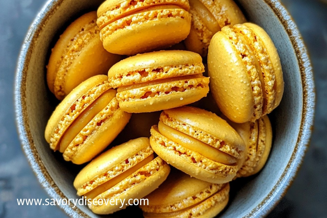 Eggless Diwali Macarons