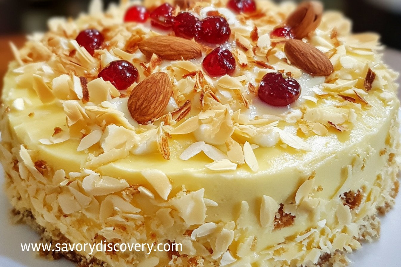 Eggless Malai Cake