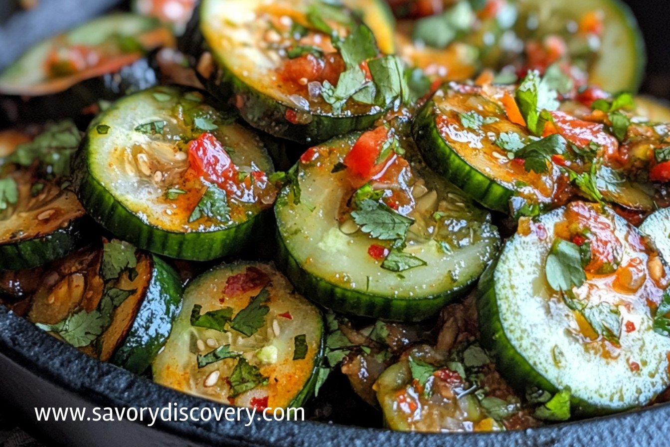 Mexican-style cucumbers