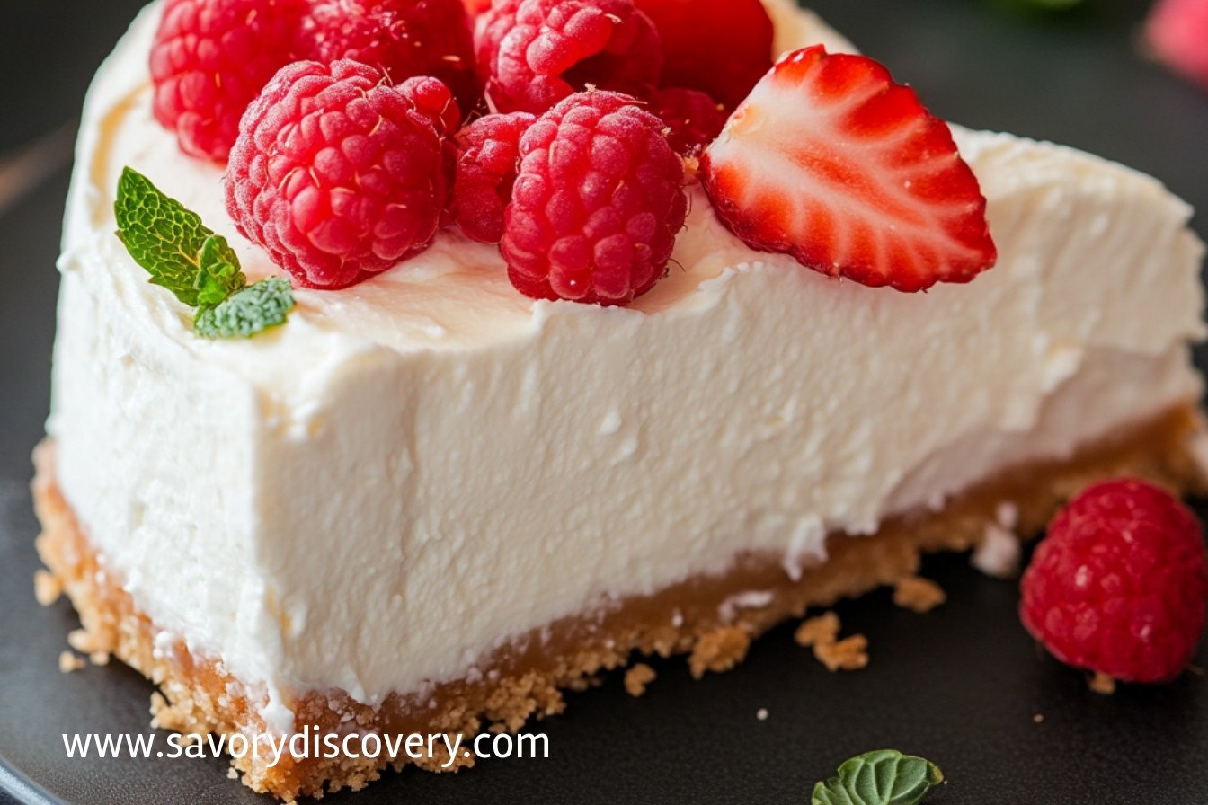 No-Bake Cheesecake