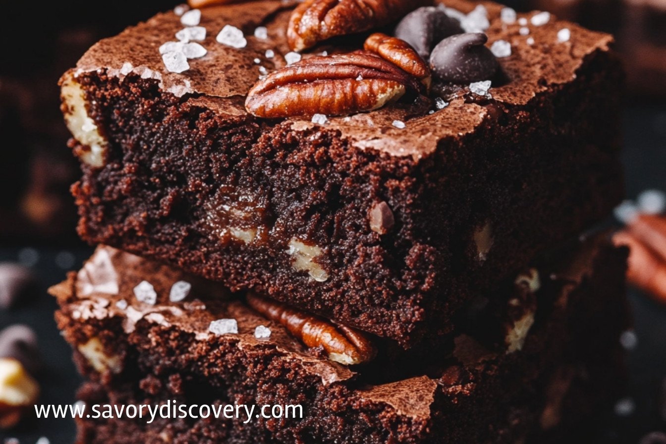 Pecan Sizzling Brownie