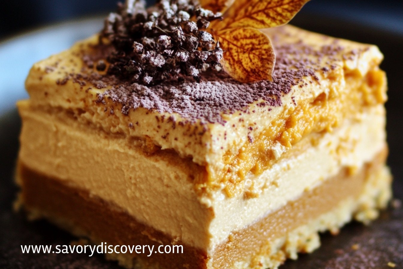 Pumpkin Mousse Cake