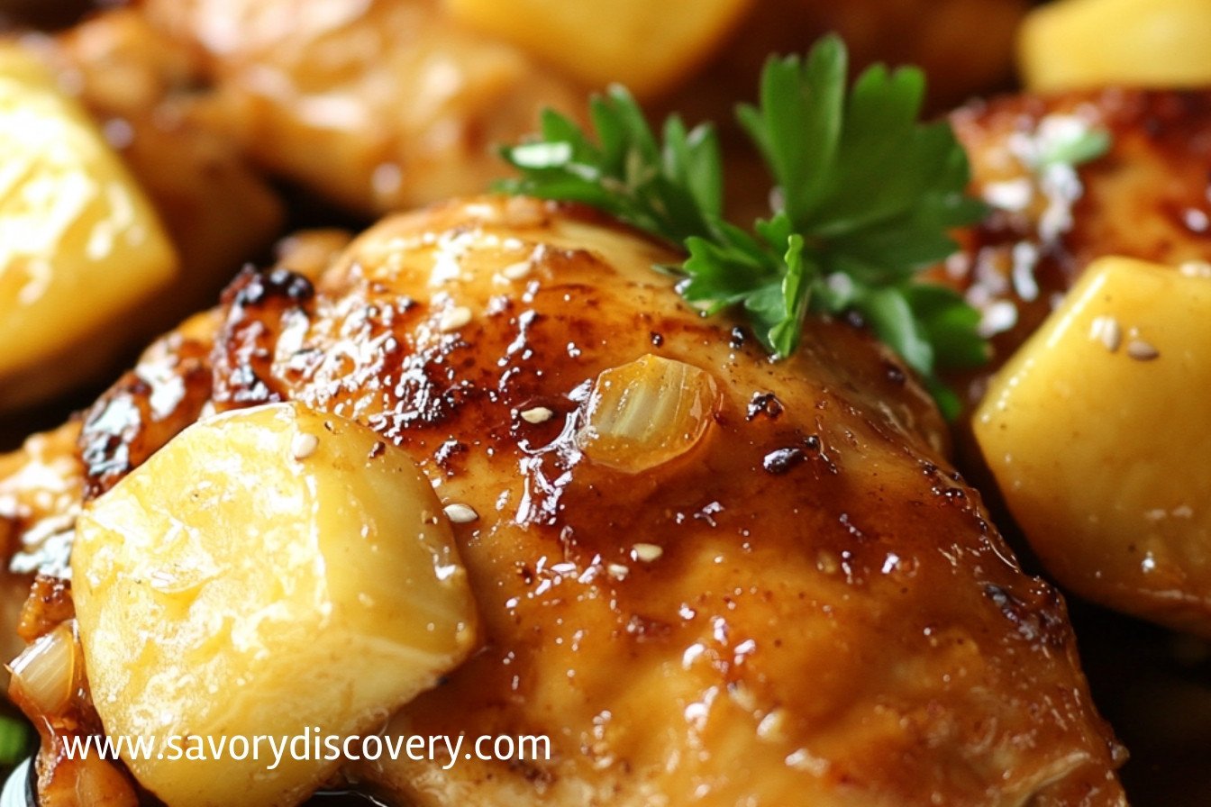Sweet Hawaiian Crockpot Chicken