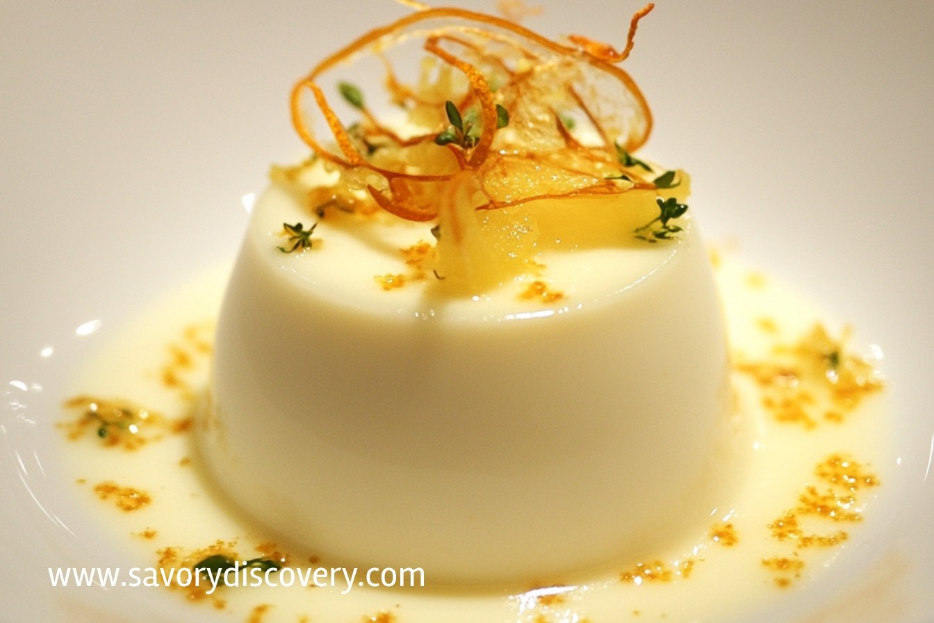 Yuzu Panna Cotta